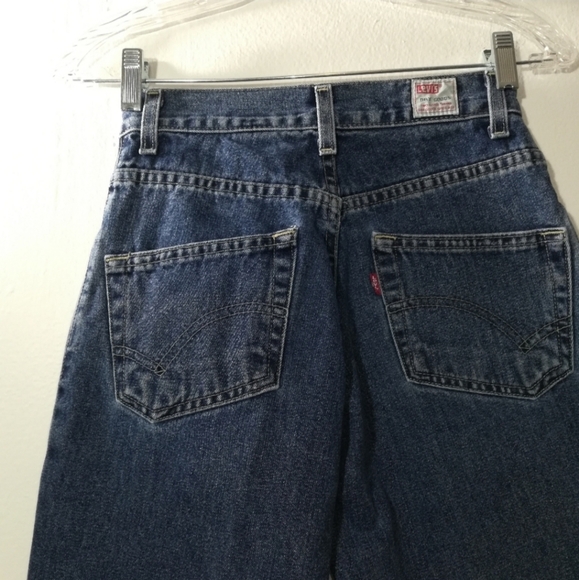 Levi's Dry Goods Two Horse Cropped  Jeans Size 8 - Picture 10 of 16